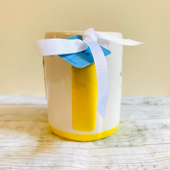 Disney Pixar “Up” Rae Dunn Yellow Coffee Mug/Cup - Adventure Is Out There - Picture 6 of 6